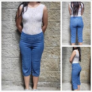 Westbound Petites Capris Women's 4P